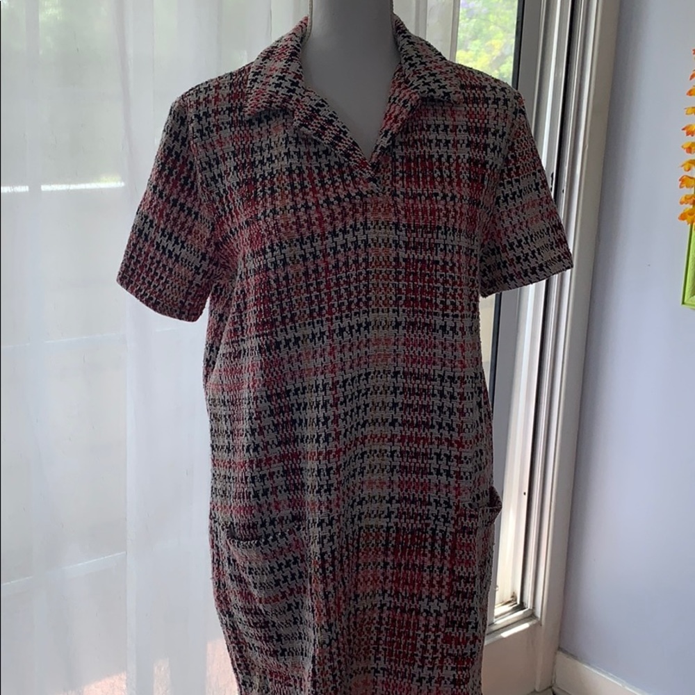 Zara dress size large with pockets